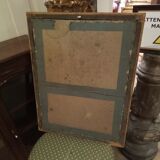 Golden mirror 75x57cm