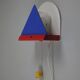 Vintage '87 IKEA V716 Stoja Wall Lamp, Memphis Design Wall Light.