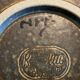 Stoneware dinner plate stamped Keraluc Quimper MPB