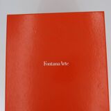 Glass Vase, "Cartoccio" model by Pietro Chiesa for Fontana Arte