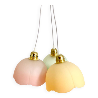 Lot 3 suspensions multicolores