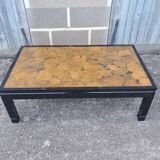 Glossy black coffee table