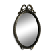 Petit miroir oval ancien