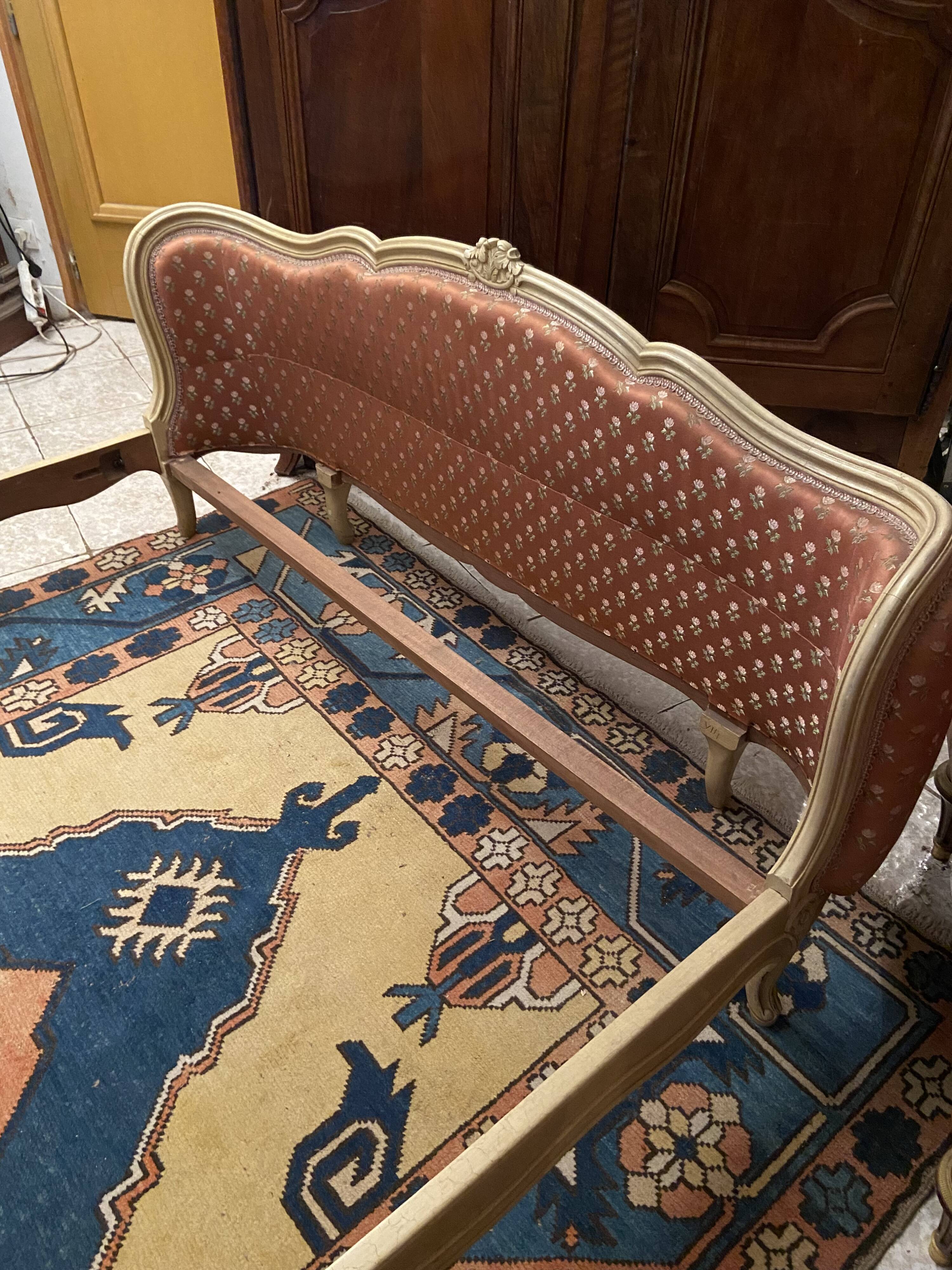 Louis XV style basket bed
