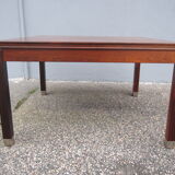 Scandinavian square coffee table in rosewood