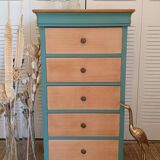 Weekly, restored 6-drawer chiffonier