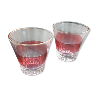 Deux verres à digestif