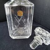 Cut crystal whiskey decanter