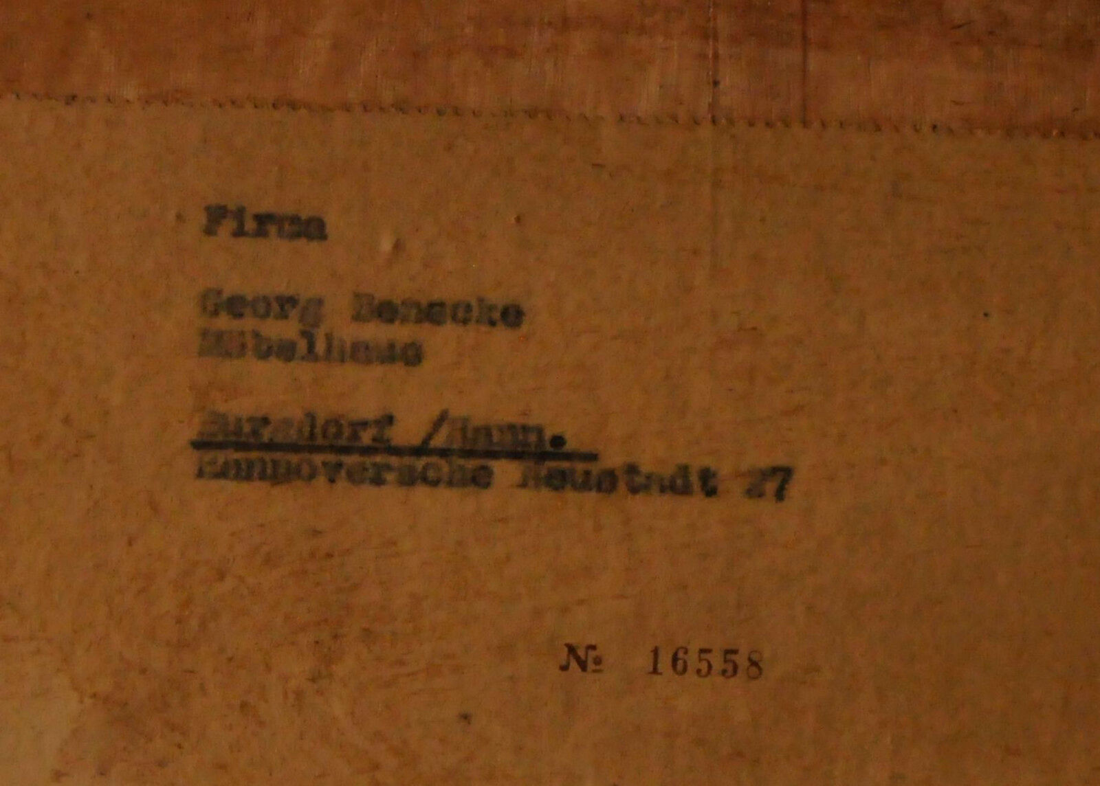 Buffet high - Georg Benecke -1961