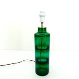 Scandinavian lamp in green incalmo glass Hadeland Glassverk - Høvik Verk 1960
