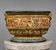 Very Important polychrome earthenware planter, French work from the 19th century.