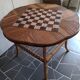 Chessboard rattan coffee table