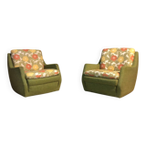 fauteuil chauffeuse  design vintage