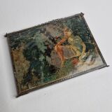 Vintage triptych mirror to hang or pose