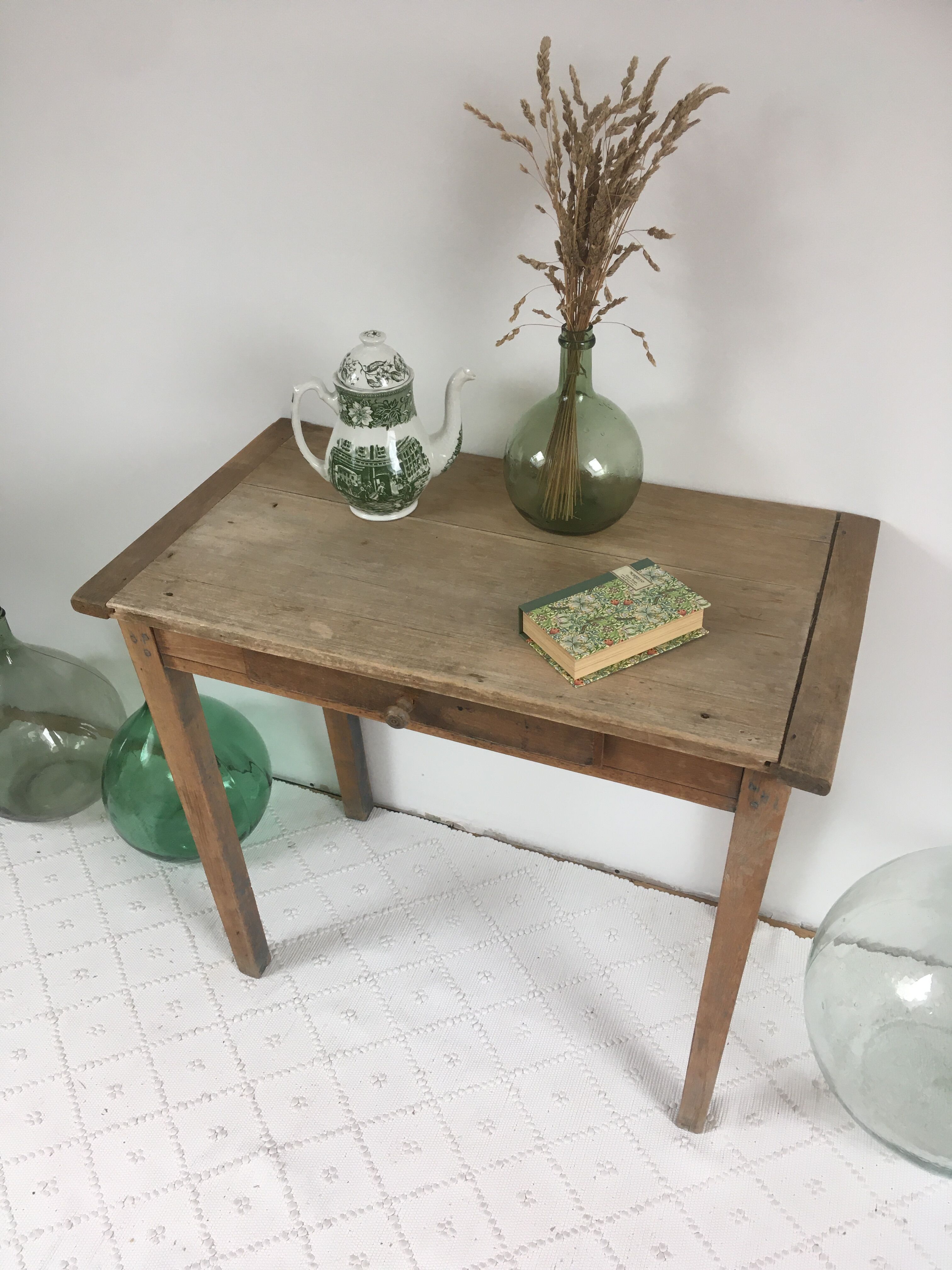 Green English Teapot