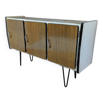 Vintage formica sideboard / hi-fi TV cabinet