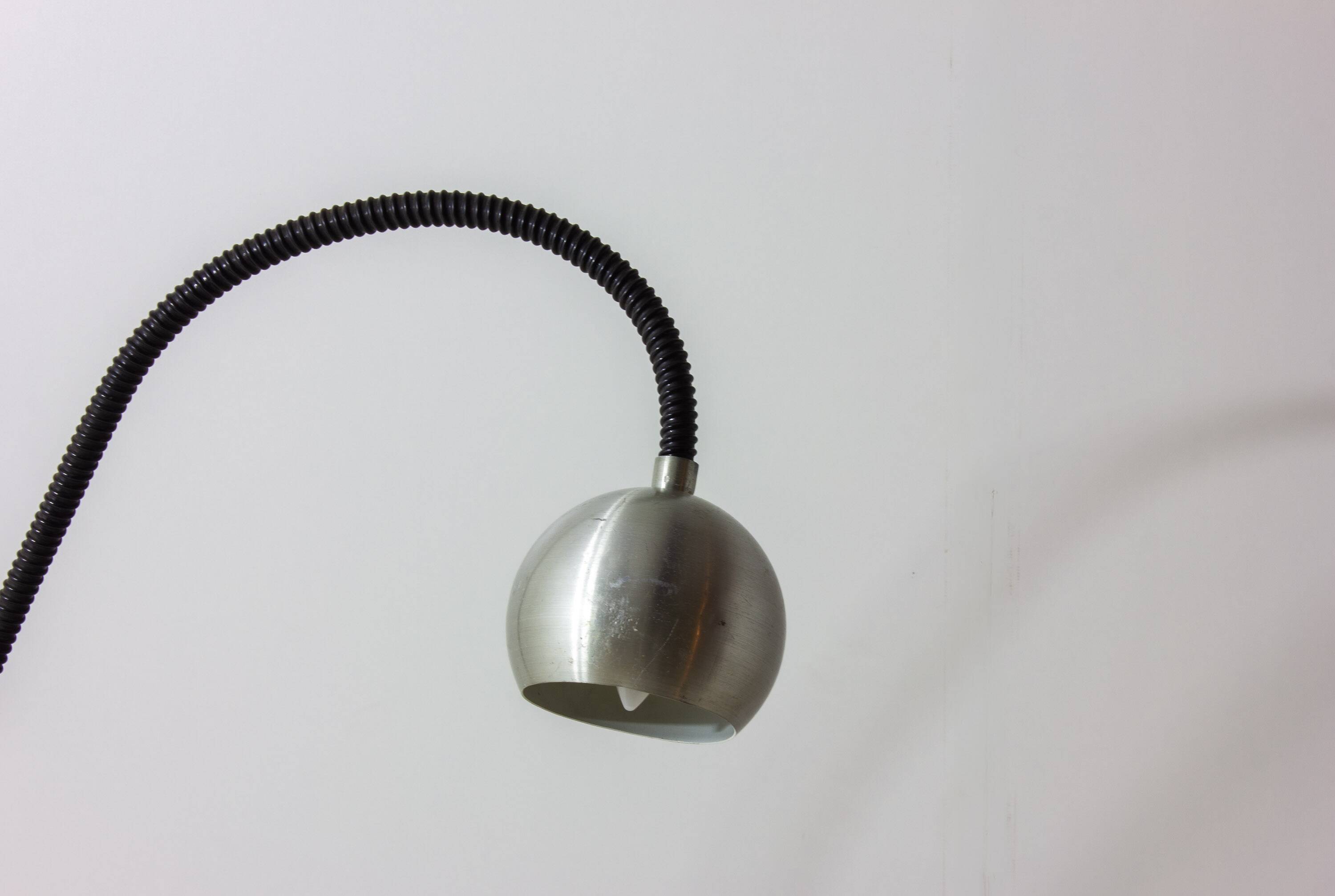 Rare Serpente floor lamp by Valenti, Italy 1970s