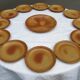 Set 12 plates and 1 dish sandstone of Burgundy Sarreguemines