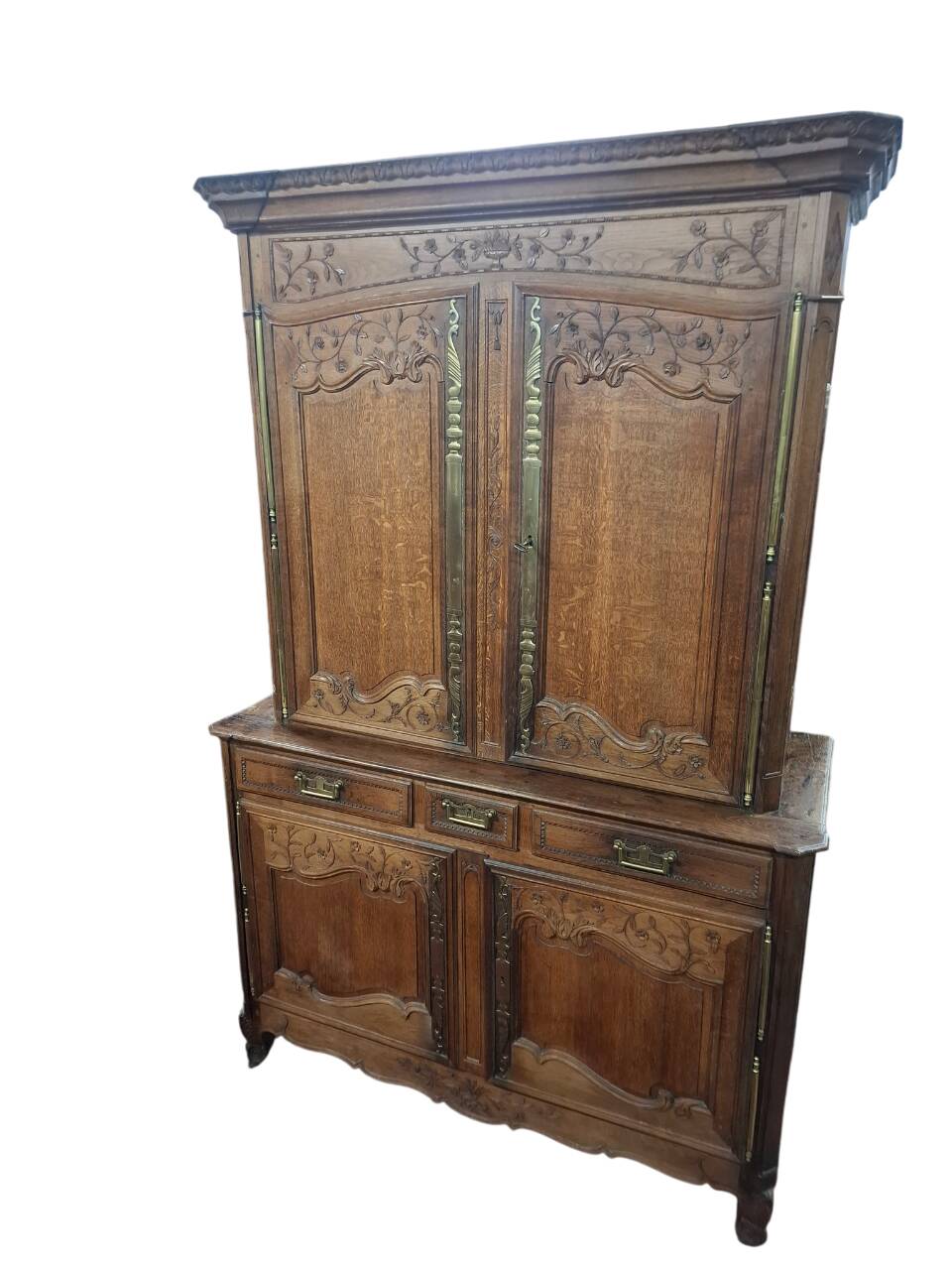 Buffet deux corps normand