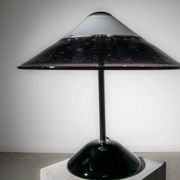 Afredo Barbini Murano glass table lamp circa 1980