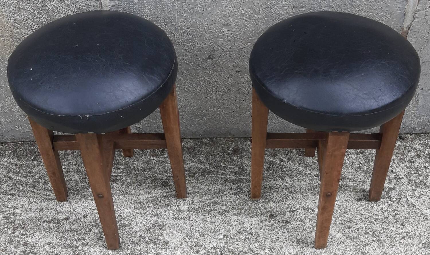 1940s bistro stool (set of 2)