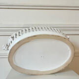 Handmade openwork ceramic fruit bowl