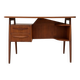Bureau en teck petit danois par Gunnar Nielsen pour Tibergaard