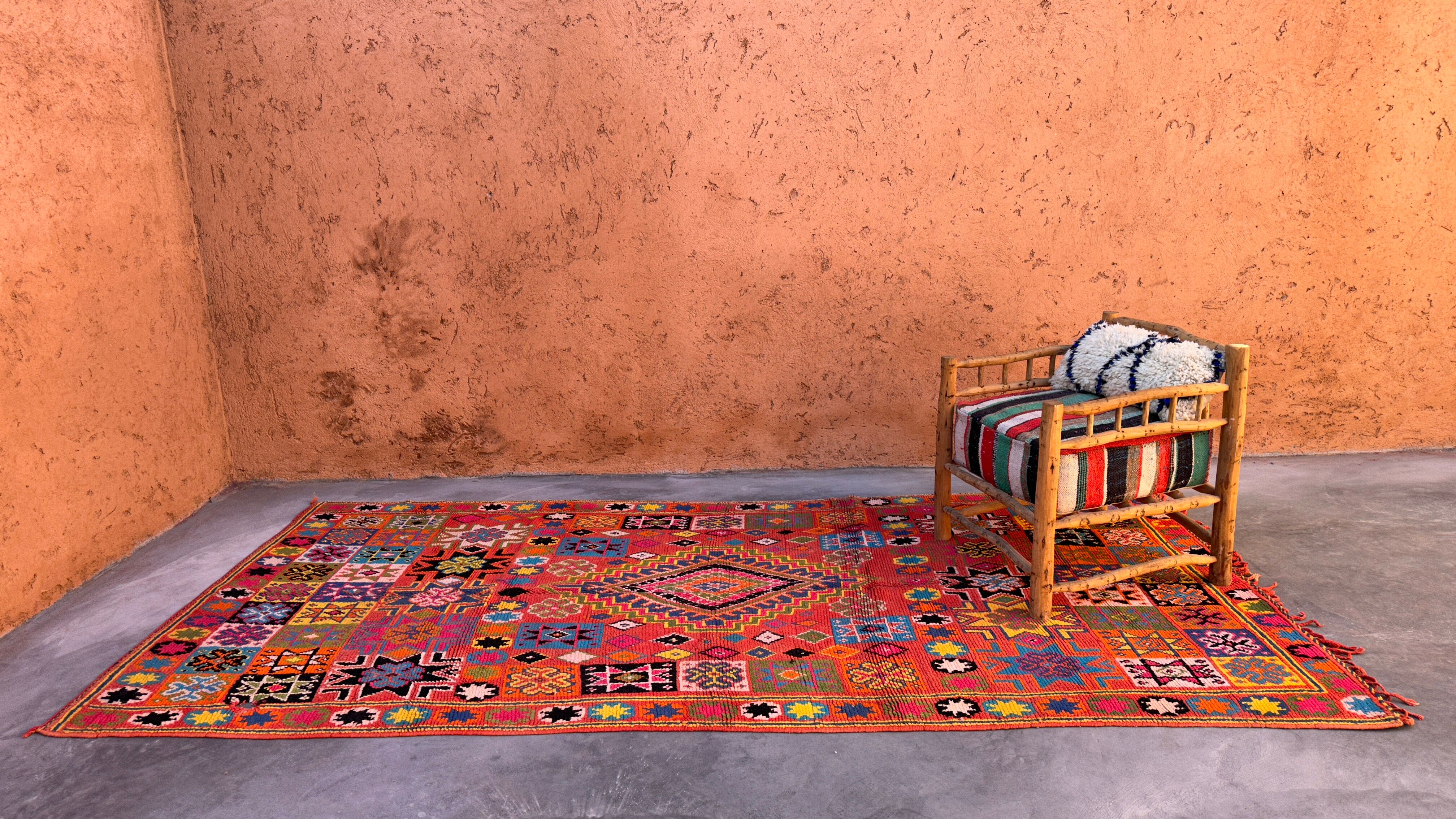 Moroccan carpet - 168 x 355 cm