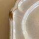 19th-day polished earth dish with godrons