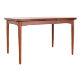 Mid-Century Danish Teak Extendable Dining Table, 1960s.