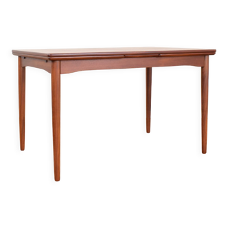 Mid-Century Danish Teak Extendable Dining Table, 1960s.