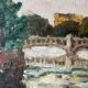 River landscape - Oil on canvas - Early 20th century