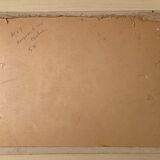 Bréhat oil on panel by Lucien Seevagen