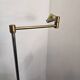 Italian articulated brass reading lamp – Tagliabue & Portonaro – 1980s-1990s