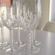 Set of 6 wine glasses