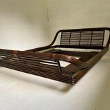 Vintage bamboo /rattan bed