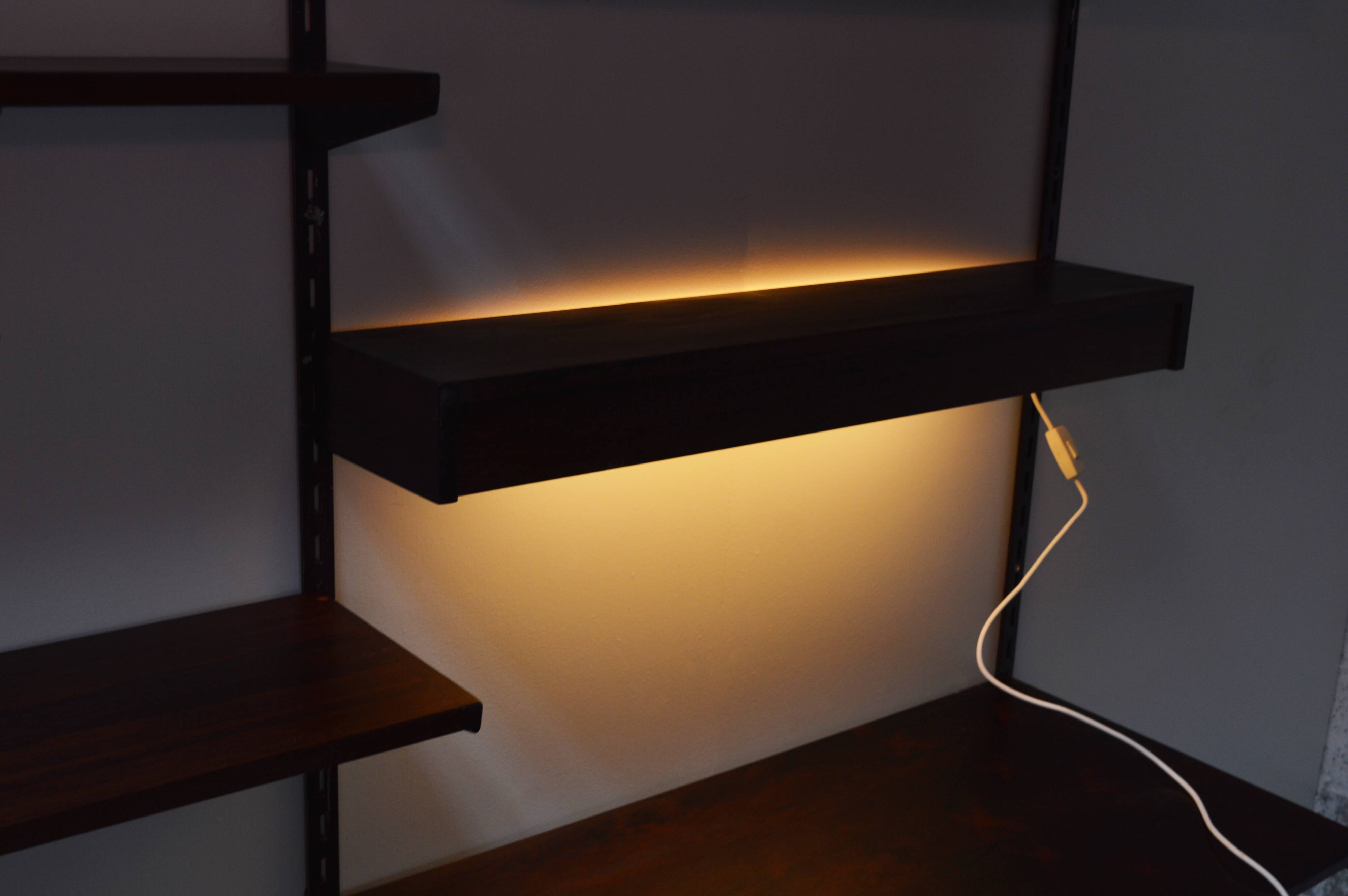 Rosewood Hanging Library - Kai Kristiansen - 1960