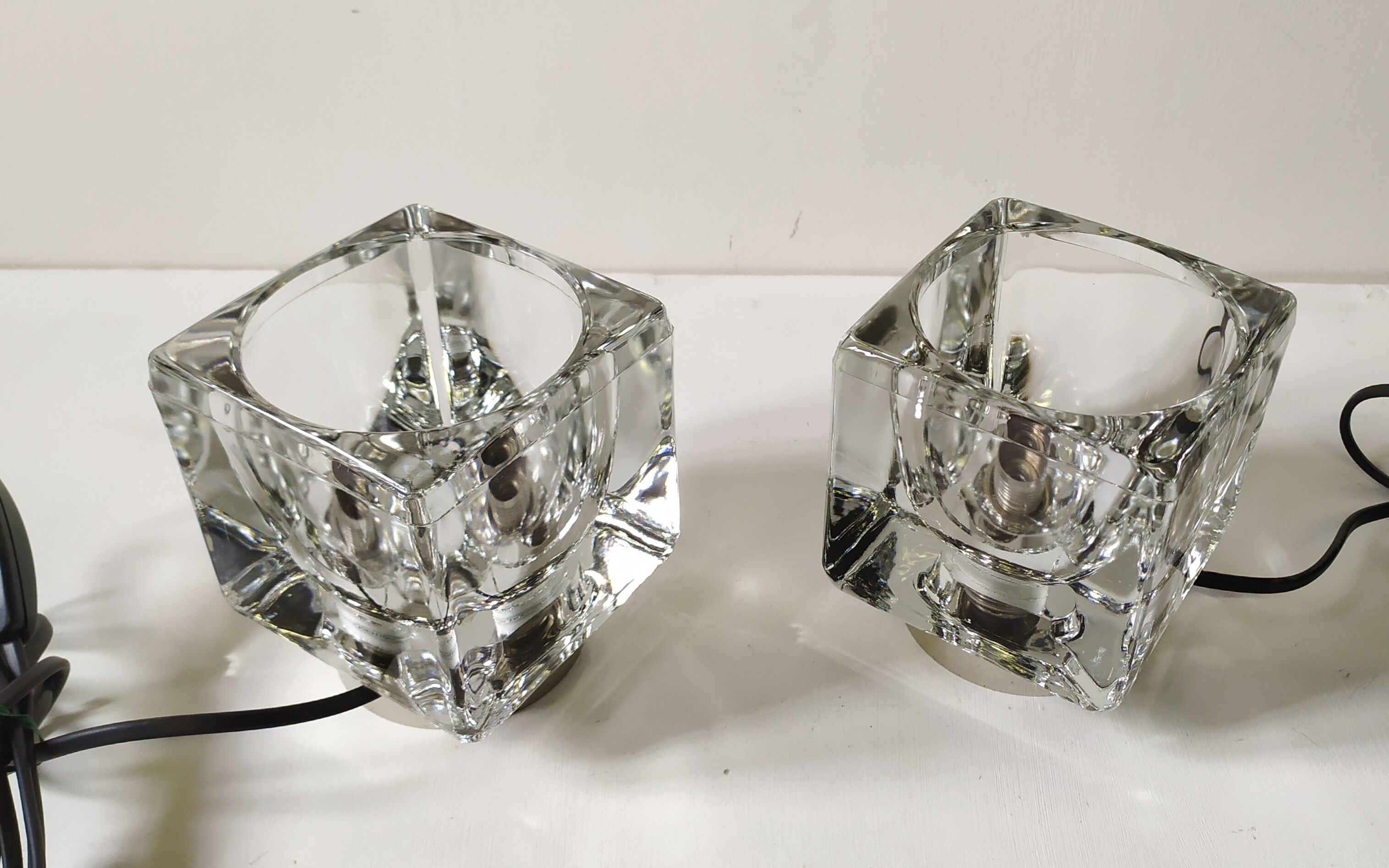 Table Lamps from Seguso,Murano, 1960s, Set of 2