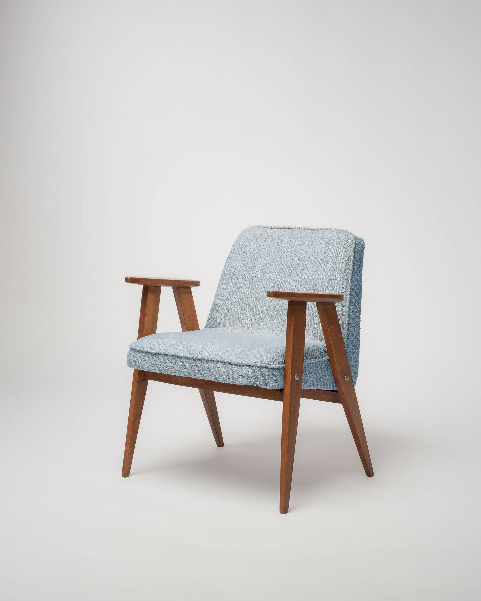 Fauteuil Chierowski 366 vintage restauré, moderne du milieu du siècle