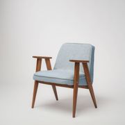 Fauteuil Chierowski 366 vintage restauré, moderne du milieu du siècle