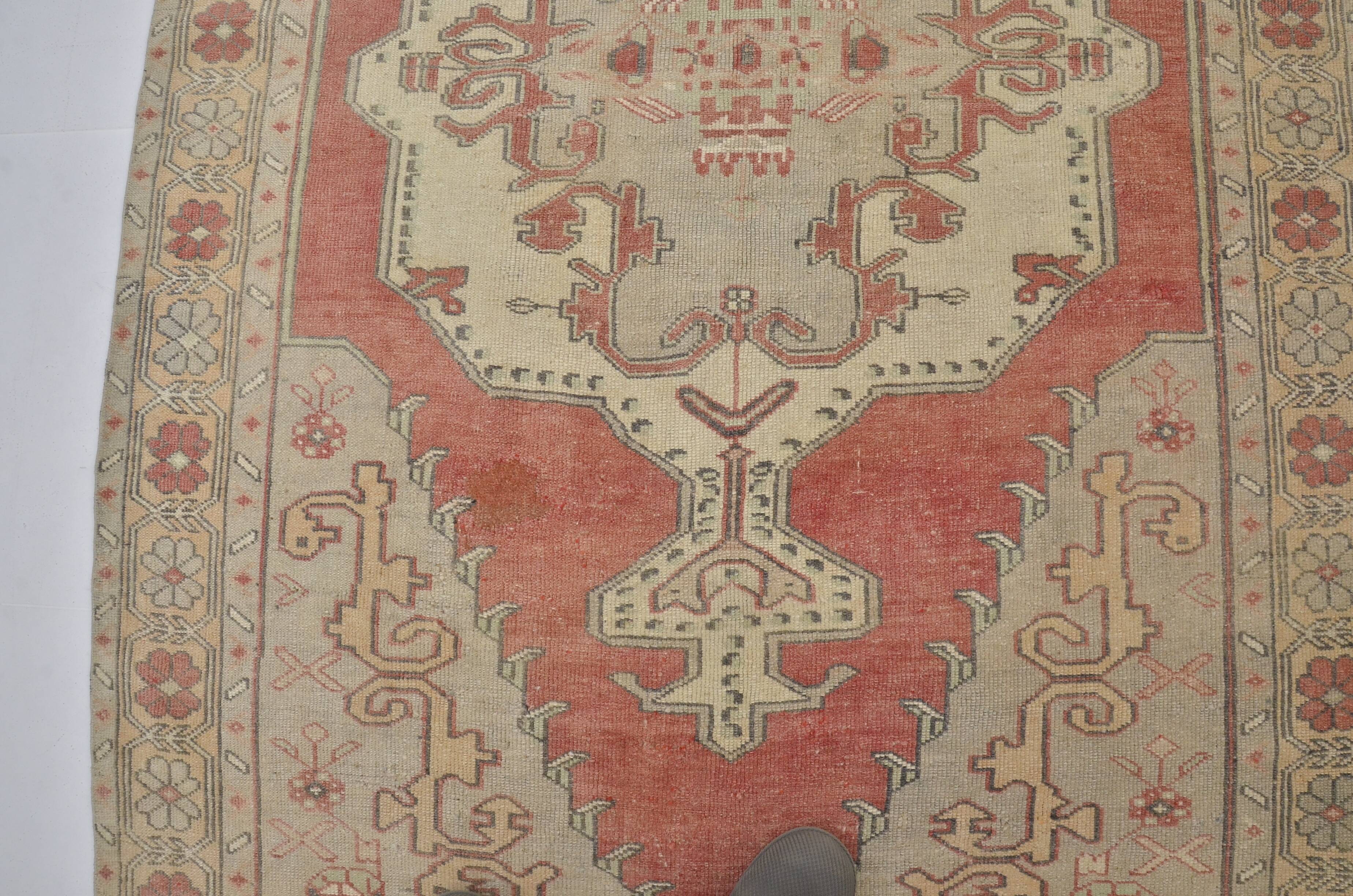 Anatolian Neutral Oushak Wool Carpet sku1328