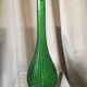 Green empoli bottle diamond tip made in italy