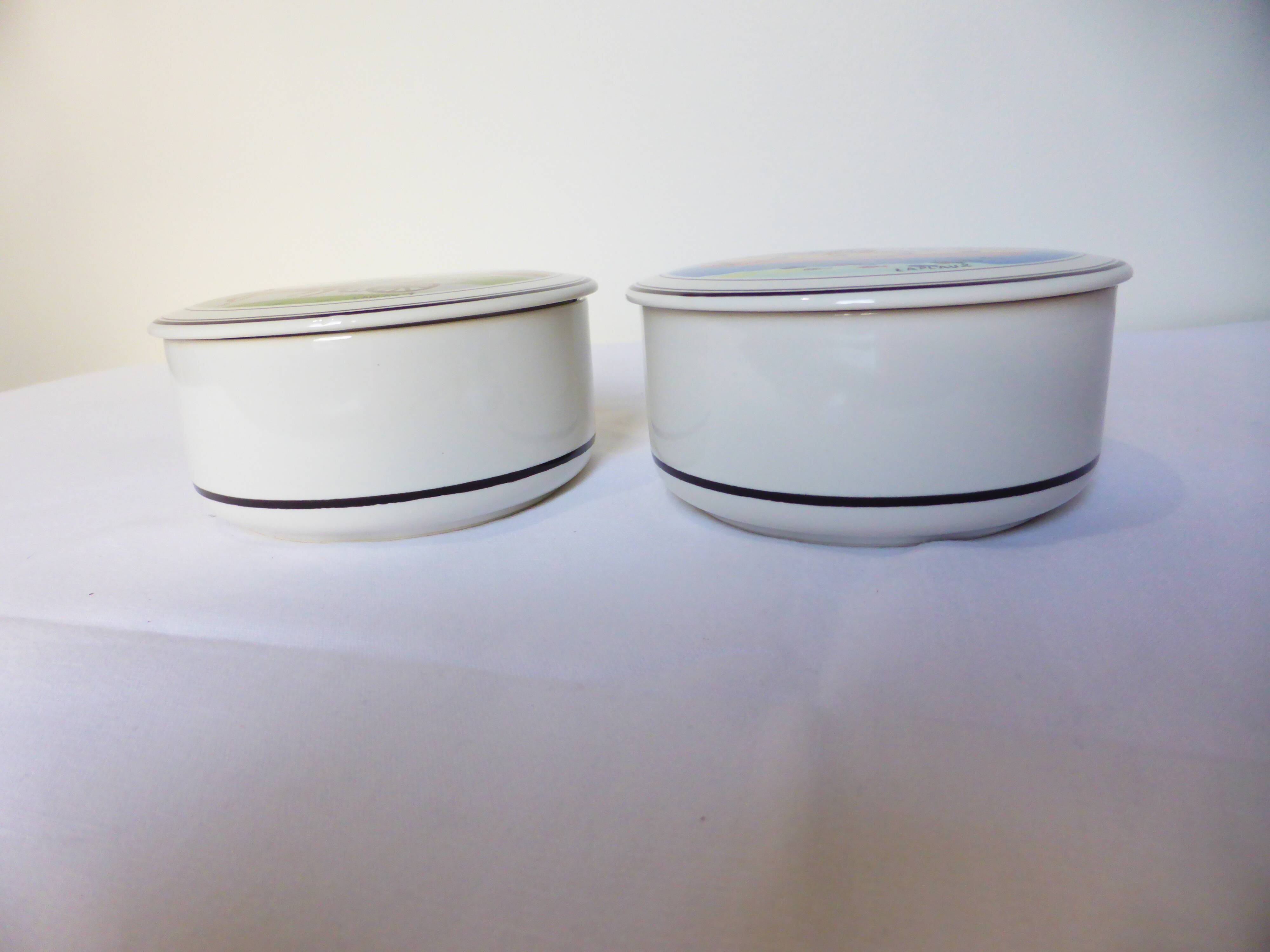 set of 2 Villeroy and Boch boxes naive decoration Noah's Ark 220572