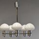 Space age chandelier with 5 lights from the 60s/70s