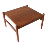 Table basse scandinave en teck Alf Svensson, années 60-70