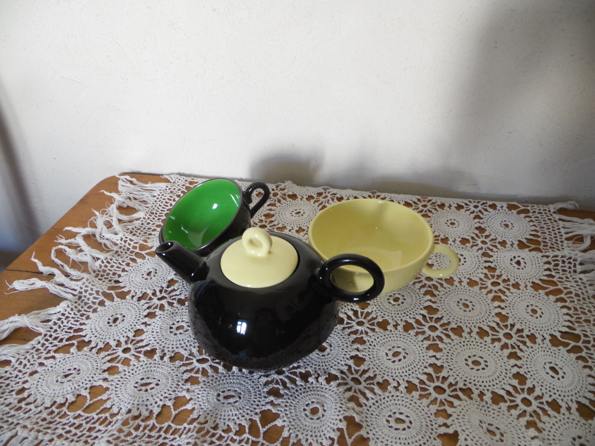 Ensemble petit dejeuner 60's