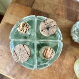 Compartmented liqueur decanter