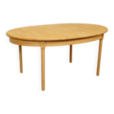 Vintage Oval Dining Table | Oak | Extendable | 3 Extension Leaves