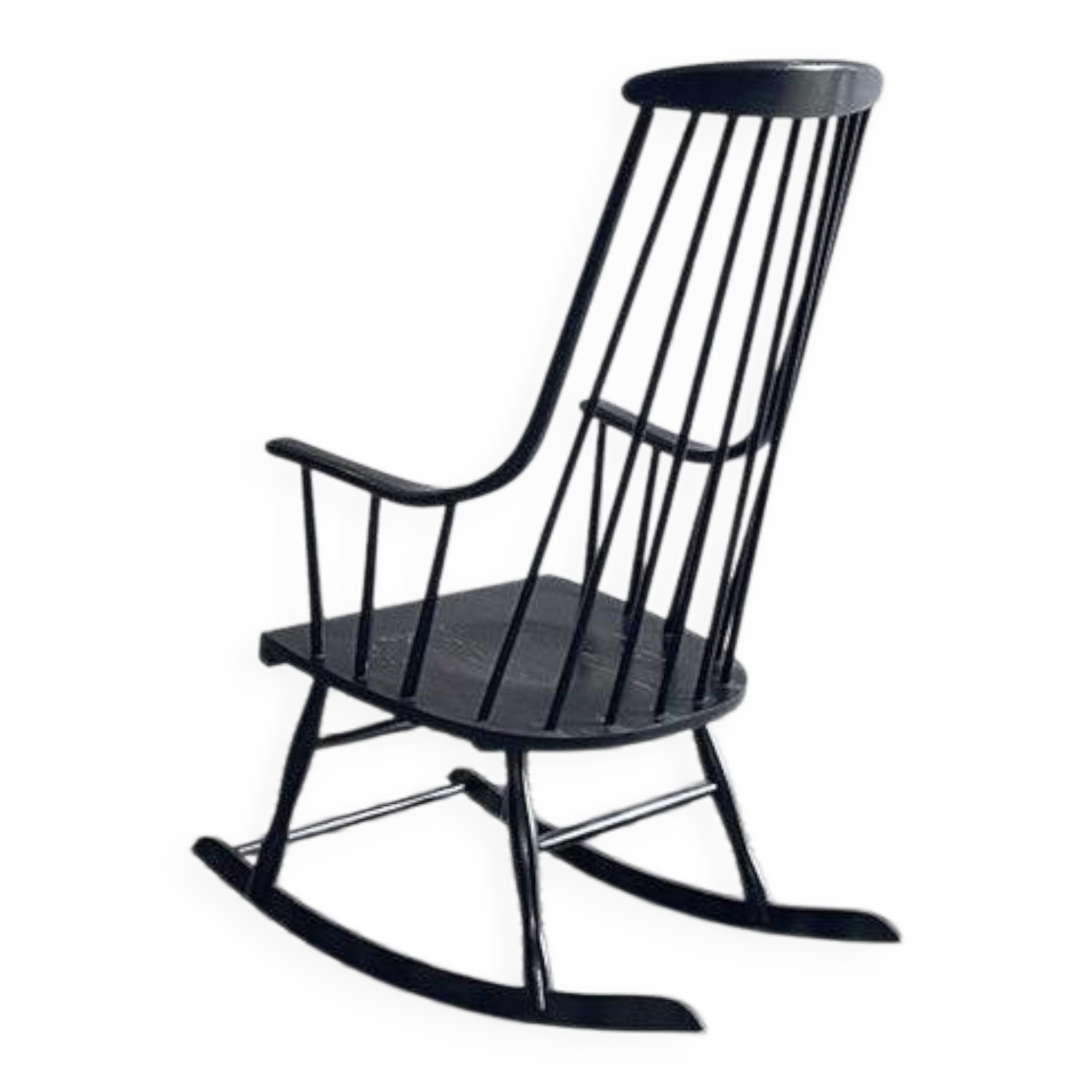 Grandessa rocking chair by Lena Larsson, Nesto, Sweden, 1960s