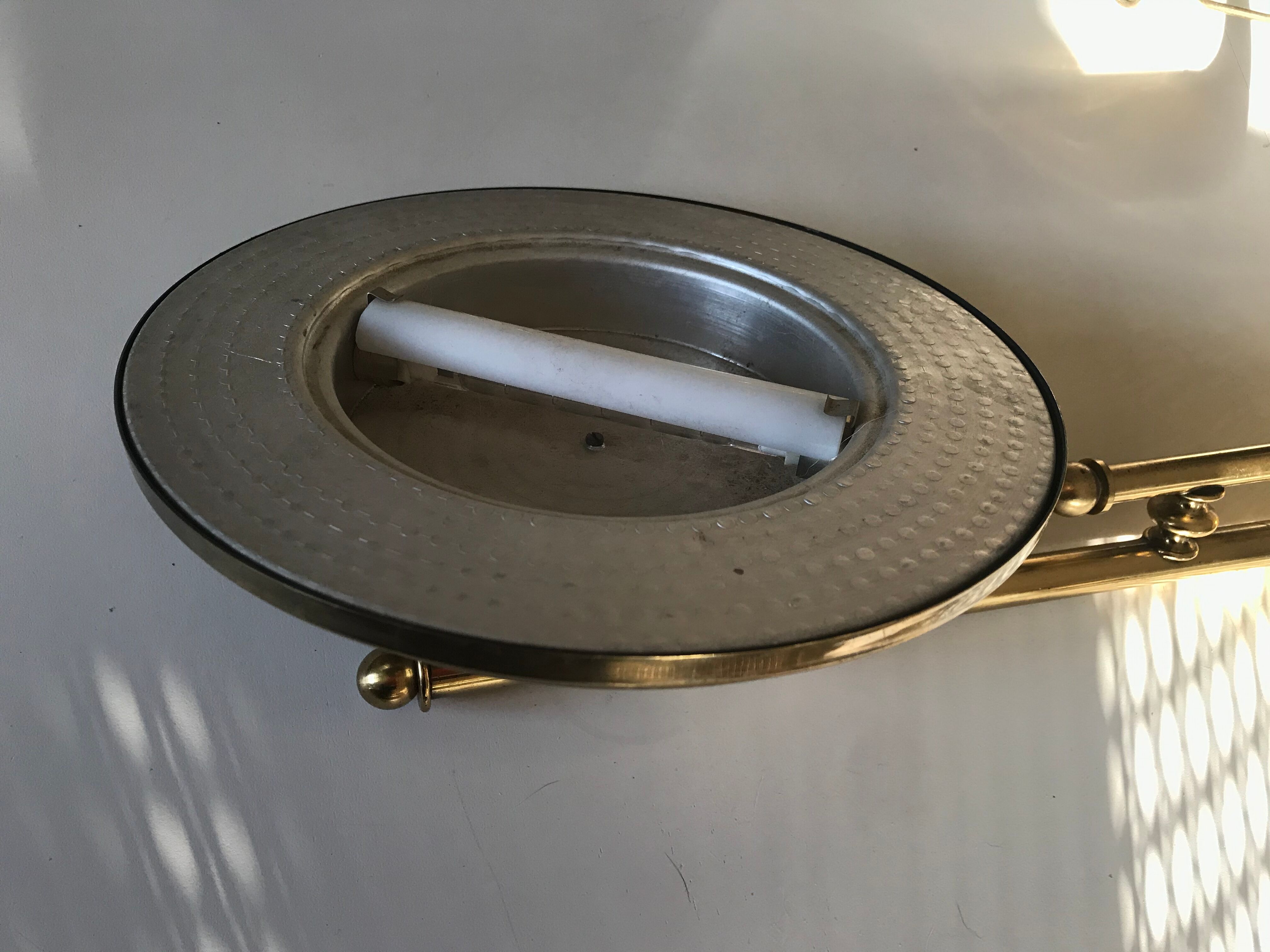 Vintage brass plafon